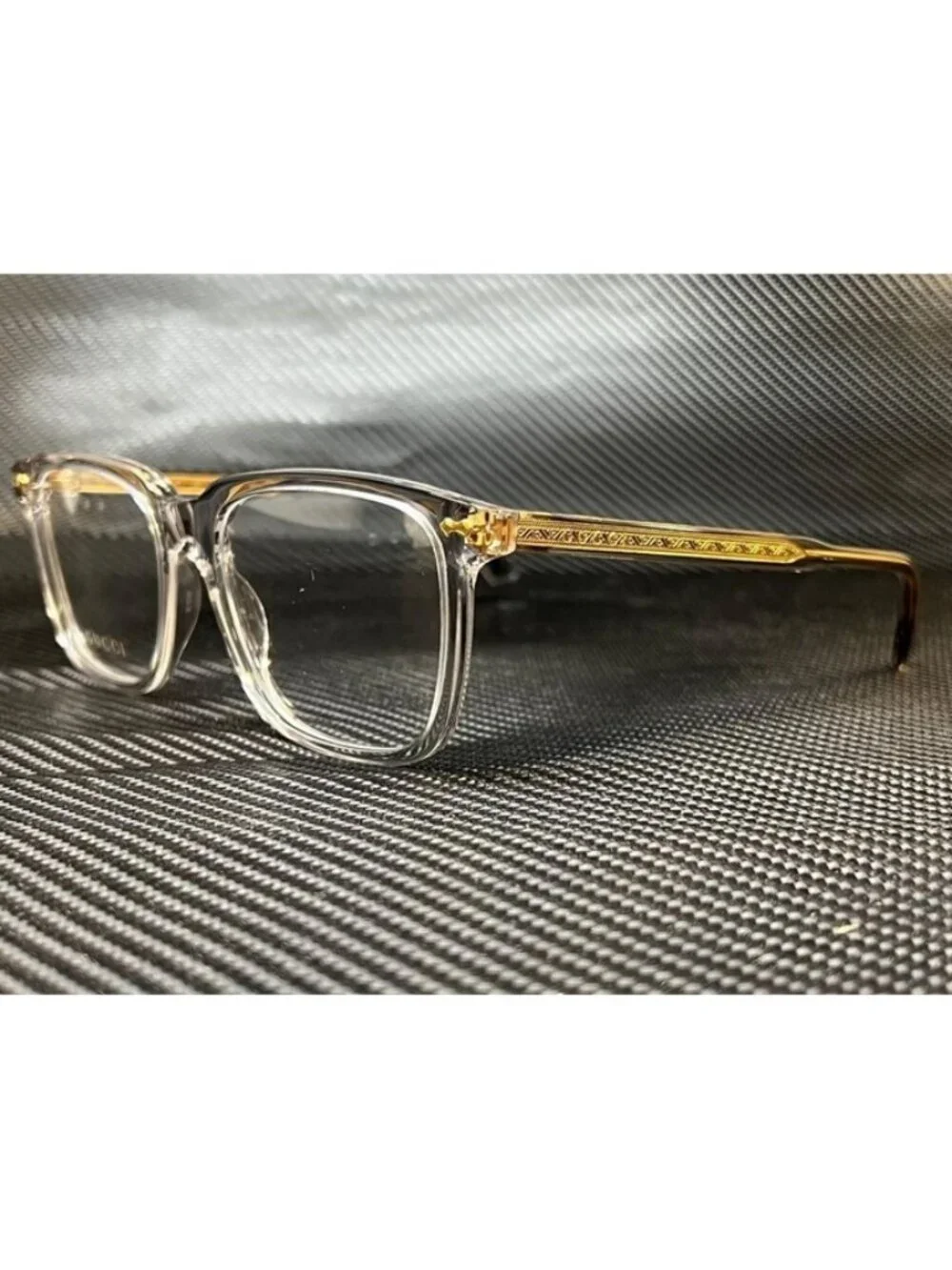 New Gucci Men  Grey Eyeglasses  56- 18- 150